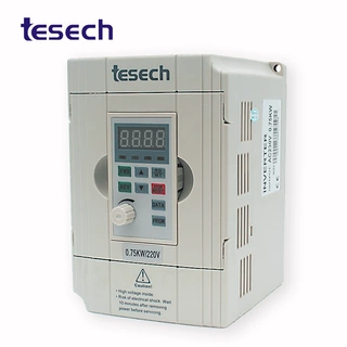 tesech矢量频器 0.4-2.2KW  380V 堤斯基简易型变频器 结构紧凑