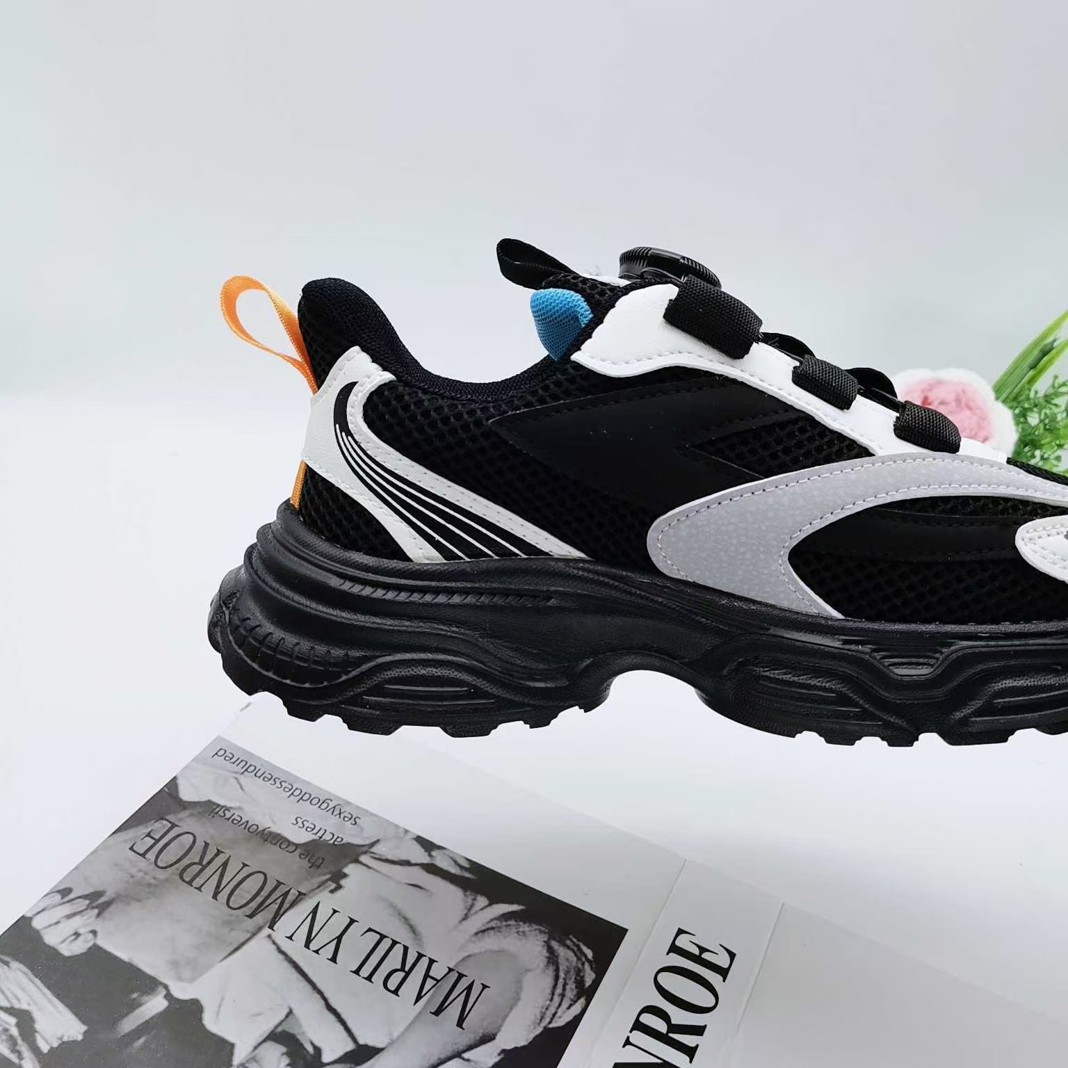 Nuevos zapatos deportivos para niños 2025 primavera nuevos zapatos para niños transpirables zapatos para correr de suela ligera zapatos para niños grandes