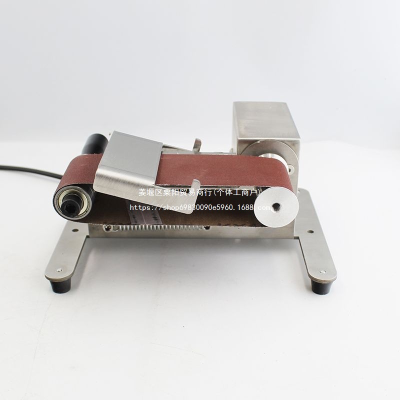 水磨电动砂带机磨刀专用流动水冷磨刀机全自动家用小型磨剪刀菜刀