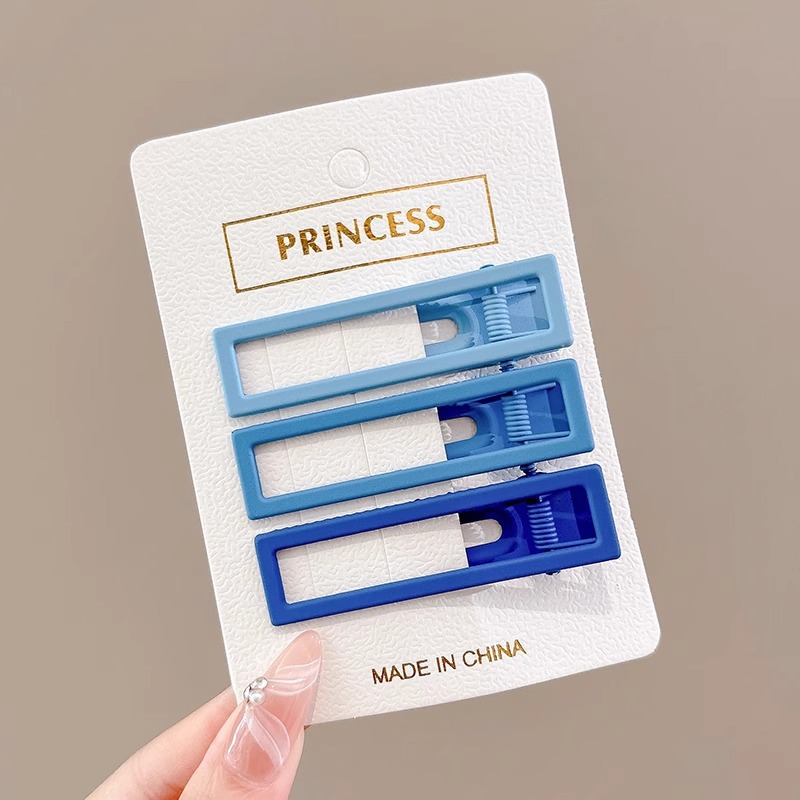 Horquilla de metal de alta calidad para otoño e invierno clip para flequillo en la frente femenina