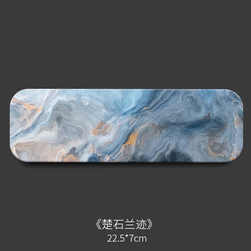 卡通硅藻泥吸水垫浴室卫生间洗漱台面速干防潮牙刷置物垫皂垫杯垫|undefined