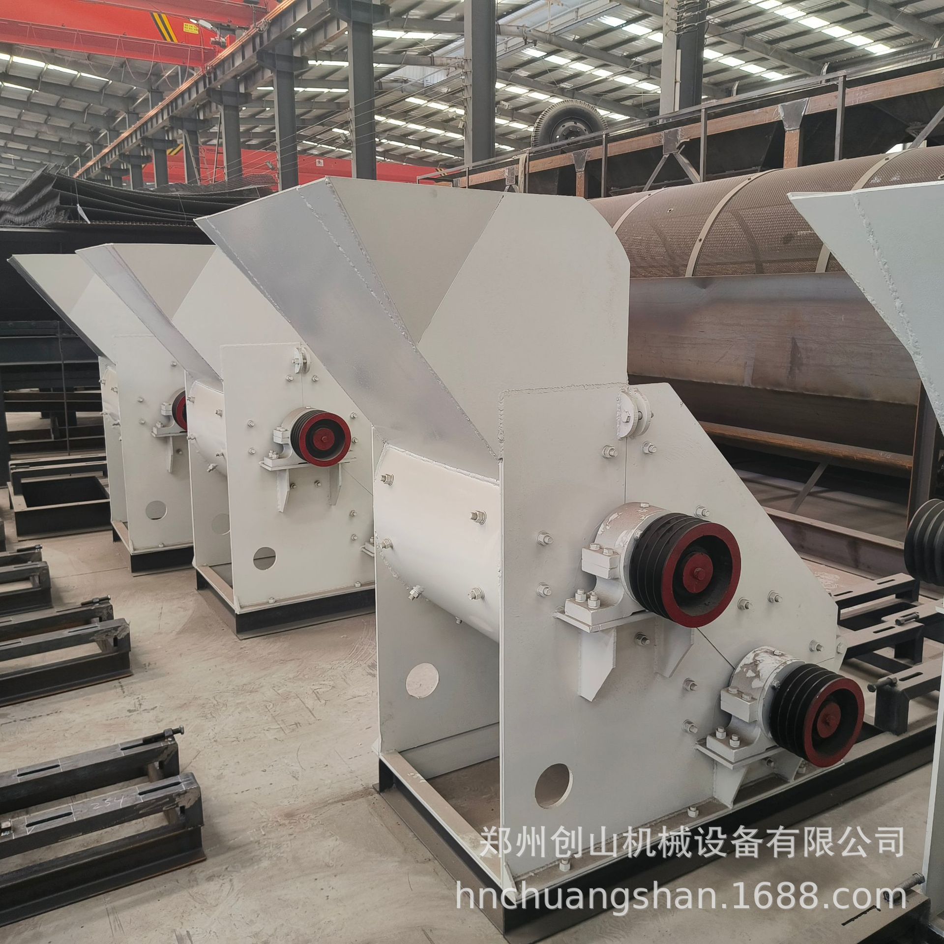 现货供应泥饼粉碎机 双级破碎机干湿锤式破碎机 无筛底双级破碎机