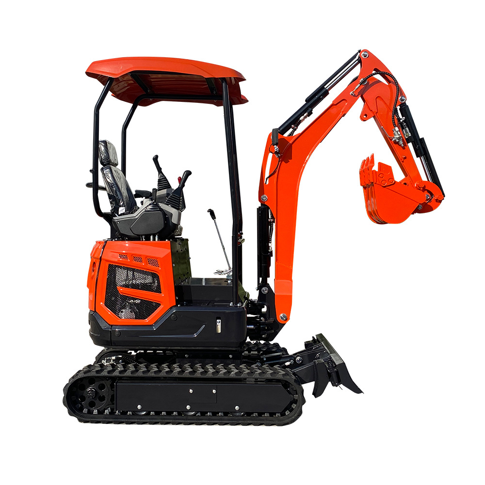 Mini excavator1 ton 1.5 ton 1.8 ton exportación de fábrica huerta jardín hogar micro excavación