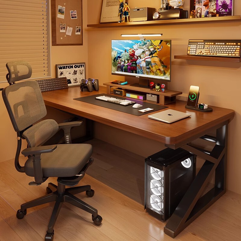 Computer Desk Desktop Desk Bedroom Study Simple Rental Home Student Game E-Sports Table Workbench Table Computer Desk Desktop Desk Bedroom Study Simple Rental Home Student Game E-Sports Table Workbench Table
