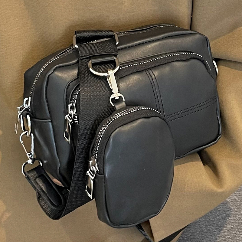 Nowa, mała, popularna torba listonoszka Baigou Box Nylon na jedno ramię dla kobiet_voghion.com