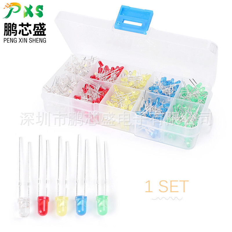 [F3 3mm LED 500 100 5 500PCS]