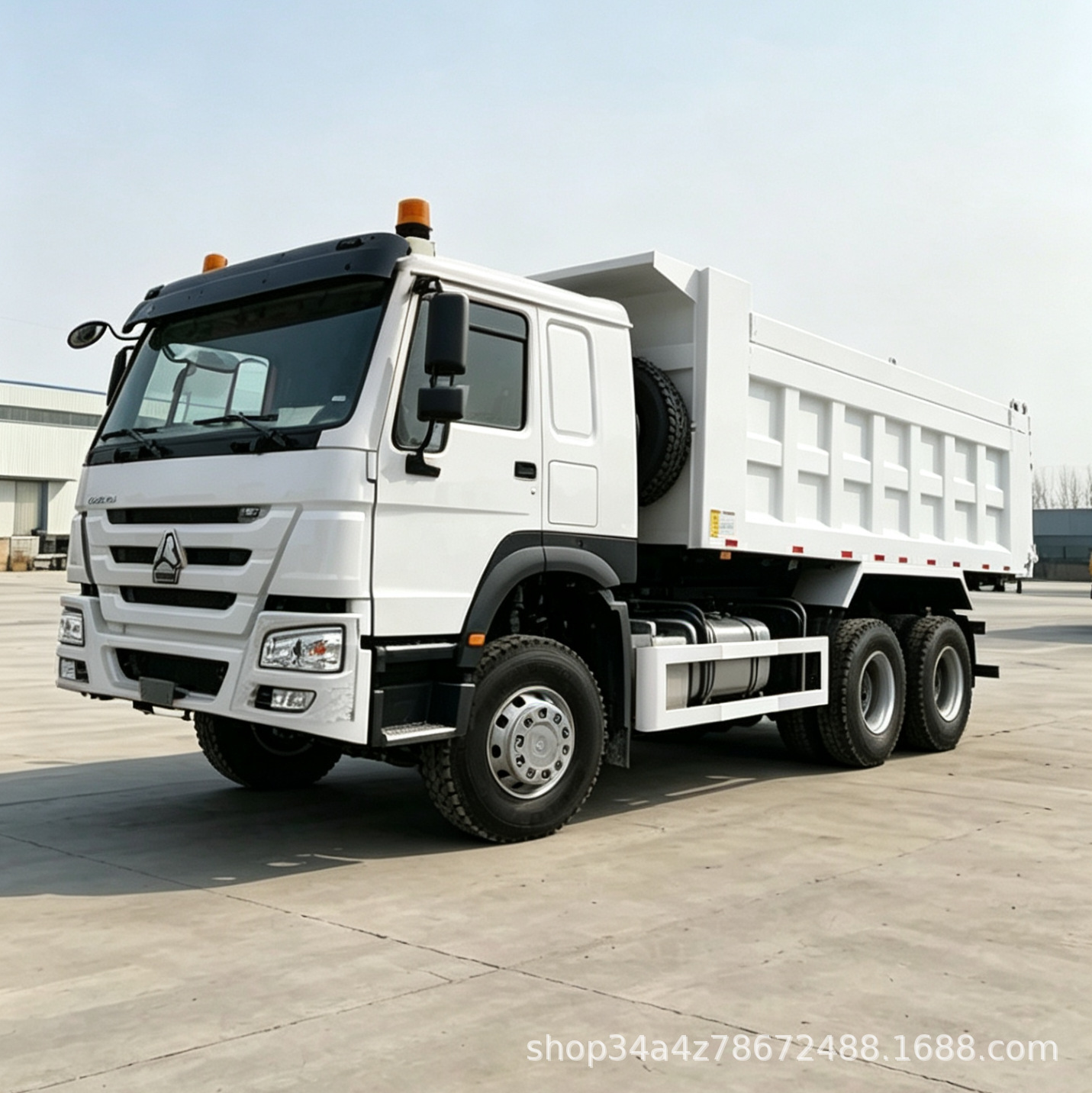 Export 10-Wheel Sinotruk Howo 371 Horsepower 6X4 Dump Truck Howo Engineering Transport Vehicle Dump Truck for Earthmoving Deposit