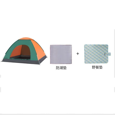 Avtomobil dam çadırları — Use, Sun Protection, Rainproof, Lightweight - account-throwing-package-2-color-matching-quick-opening-of-1-2-people-single-door-without-skylight-200125115cm
