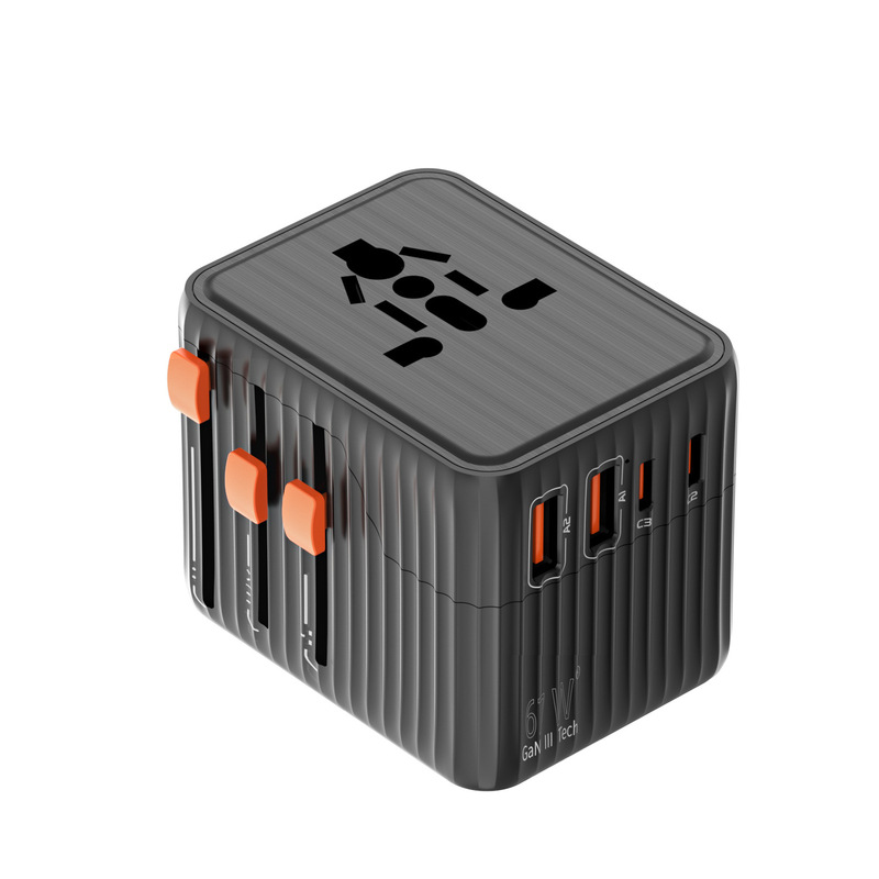 New Direct Selling Plug Converter 67W High Power Fast Charging Socket Notebook Charger European Standard Conversion Socket