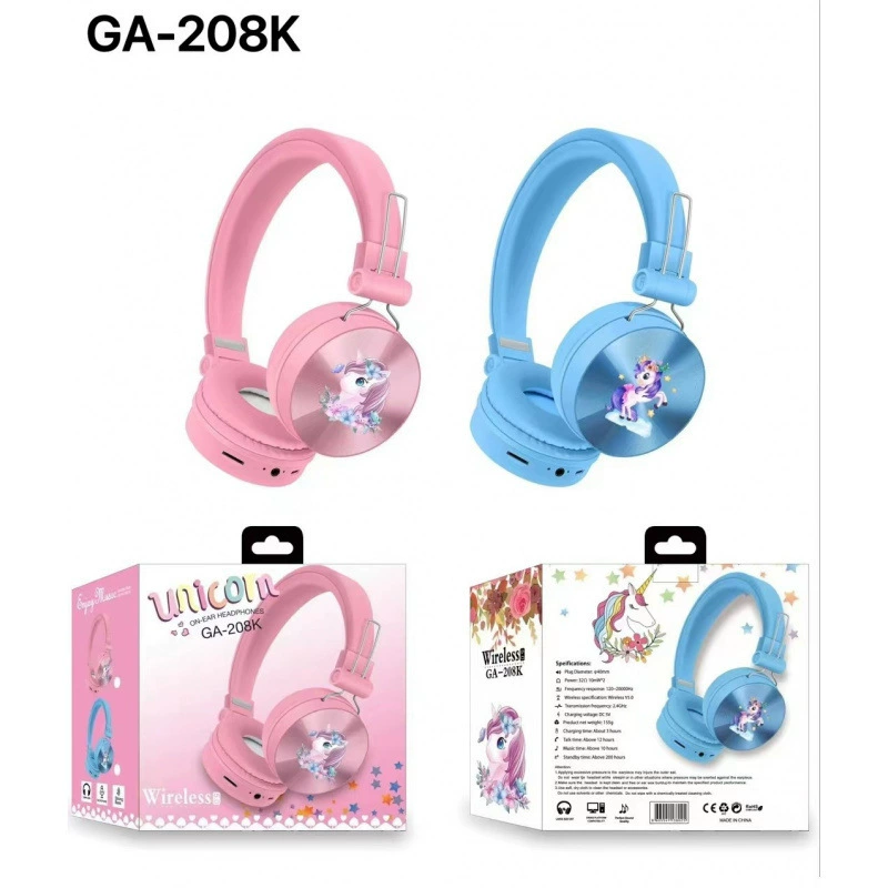 AH-806 Bluetooth гарнитура беспроводной мультяшный Kulomi Stichi Mario Bluetooth гарнитура оптом