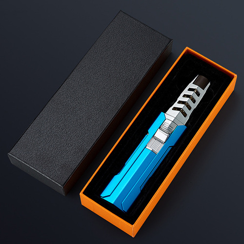 High-power handheld pen-style inflatable welding torch lighter cross-border premium kitchen range spray gun igniter 853