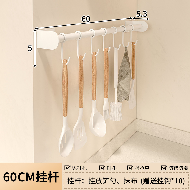 Estante en la pared de la cocina Tabique de madera maciza sin perforación Condimento Baño de almacenamiento Baño Baño Estante de pared impermeable Inodoro