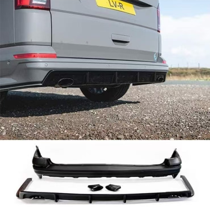 Suitable for Volkswagen Caravelle Multivan T6 T6.1 Abt Overseas R Version Wide Body Kit Front Lip Rear Lip Side Skirts