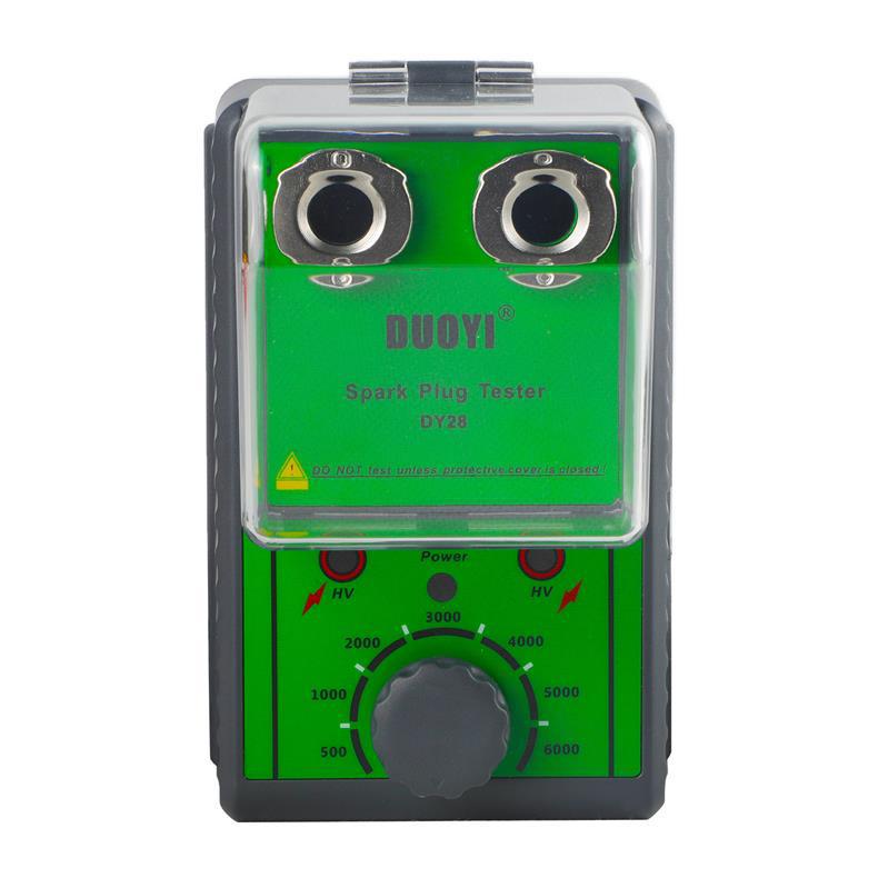 Duoyi Dy28 Dual-Hole Spark Plug Tester Ignition Plug Analyzer Diagnostic Tool Automotive Spark Plug Detector