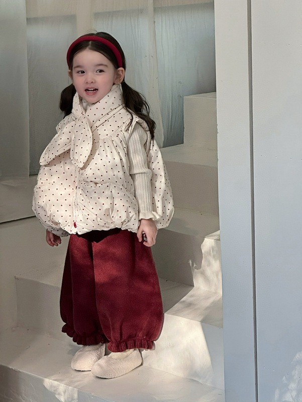 秋冬儿童羽绒服马甲2025新款女童白鸭绒背心童装外套保暖套装宝宝|undefined