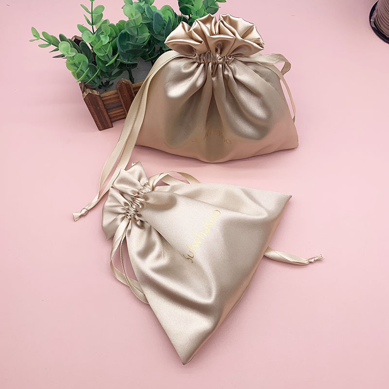 10g Weight Gift Wrapping Supplies, Gift Bags Event & Party Supplies Fashion Simple Style Solid Color Satin Jewelry Packaging Bags