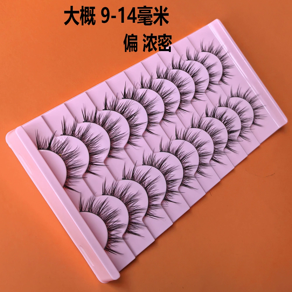 Comics, curly curling dense false eyelashes for eyelashes, European style