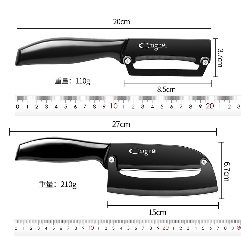 Cuchillo de raspado comercial de regalo al por mayor cuchillo de raspado de cocina nuevo corte calabaza acero inoxidable caña de azúcar Deshun