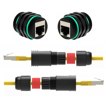 �S�ҹ��������CAT5 E IP68 RJ45��ˮ�B�����W�jֱͨ���L��