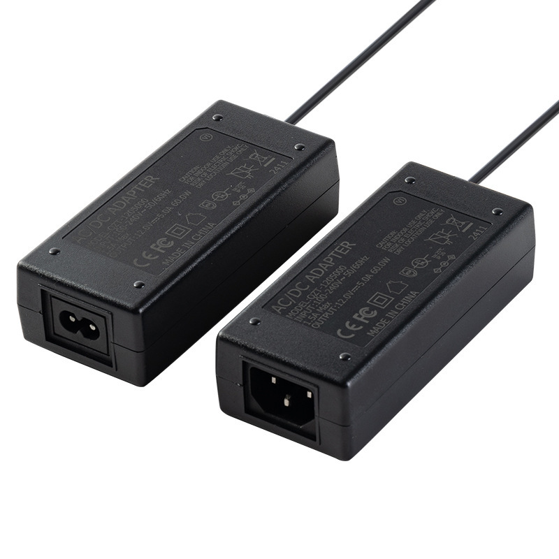 12v5a電源アダプターラップトップアダプターカスタマイズデスクトップ式二重線12v5a電源アダプター|undefined