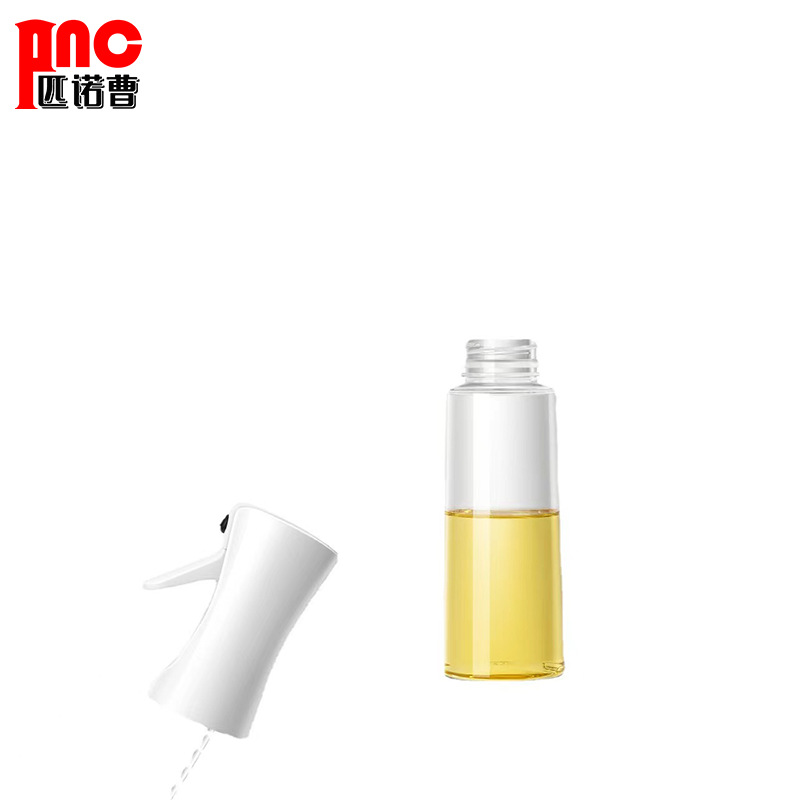 Botella de Vidrio para Aceite de Cocina, Botella de Plástico con Pulverizador de Aceite de Oliva, Pulverizador de Aceite a Presión, Pulverizador de Aceite de Cocina