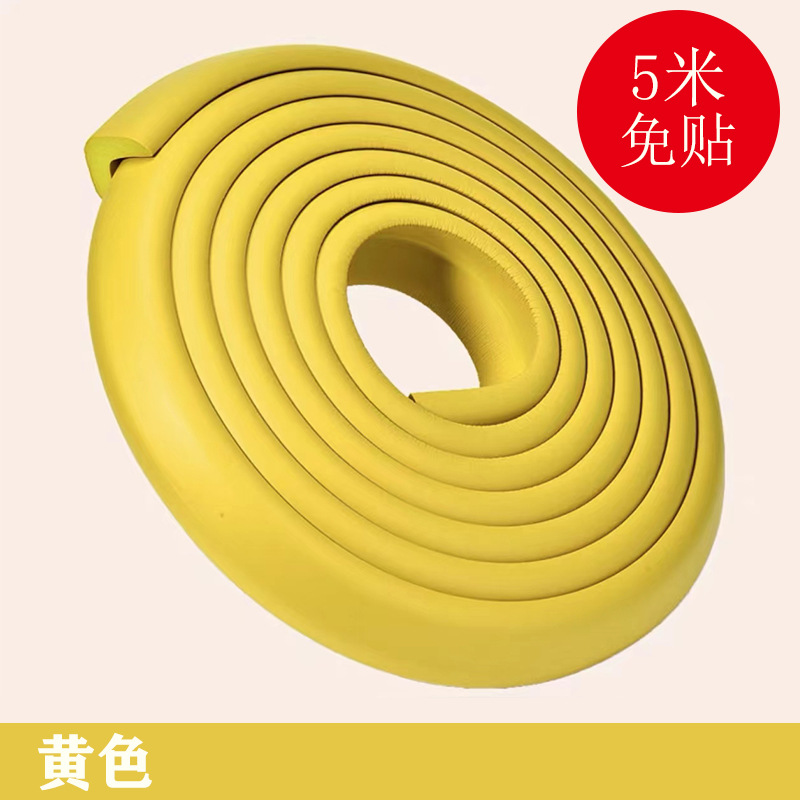 Suministro directo de fábrica tira anticolisión para niños esquina protectora de goma extrusión tira de colisión borde de la esquina de la mesa cubierta de seguridad para niños tira anticolisión