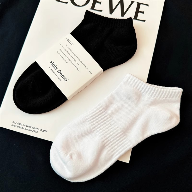 검정색 숏 부츠