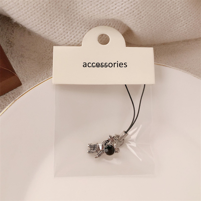 Cosmonautas lindos colgantes superman astronautas estelares móviles colgantes bolsos llaveros colgantes