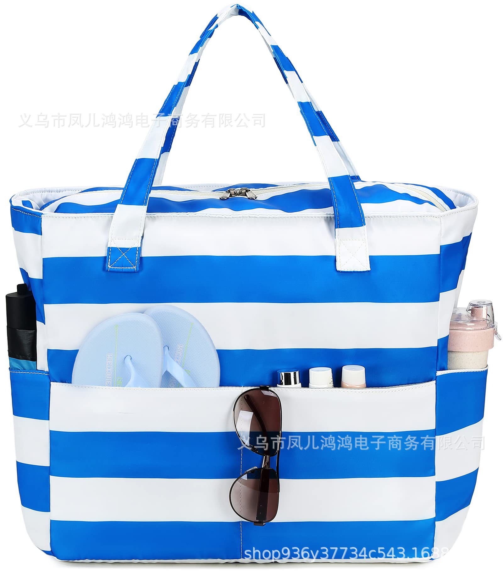 두꺼운 파란색 줄무늬