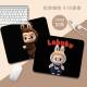 Labubu Peripheral Mouse Pad Cartoon Cute Figure Student Dormitory Office Small Computer Game Keyboard Pad