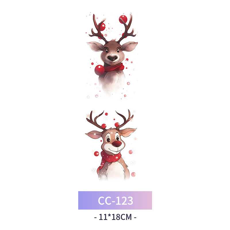 Transfronterizo en stock al por mayor de halloween colorido mariposa tatuaje pegatinas simulación sangrienta cicatriz pegatinas divertidas pegatinas impermeables