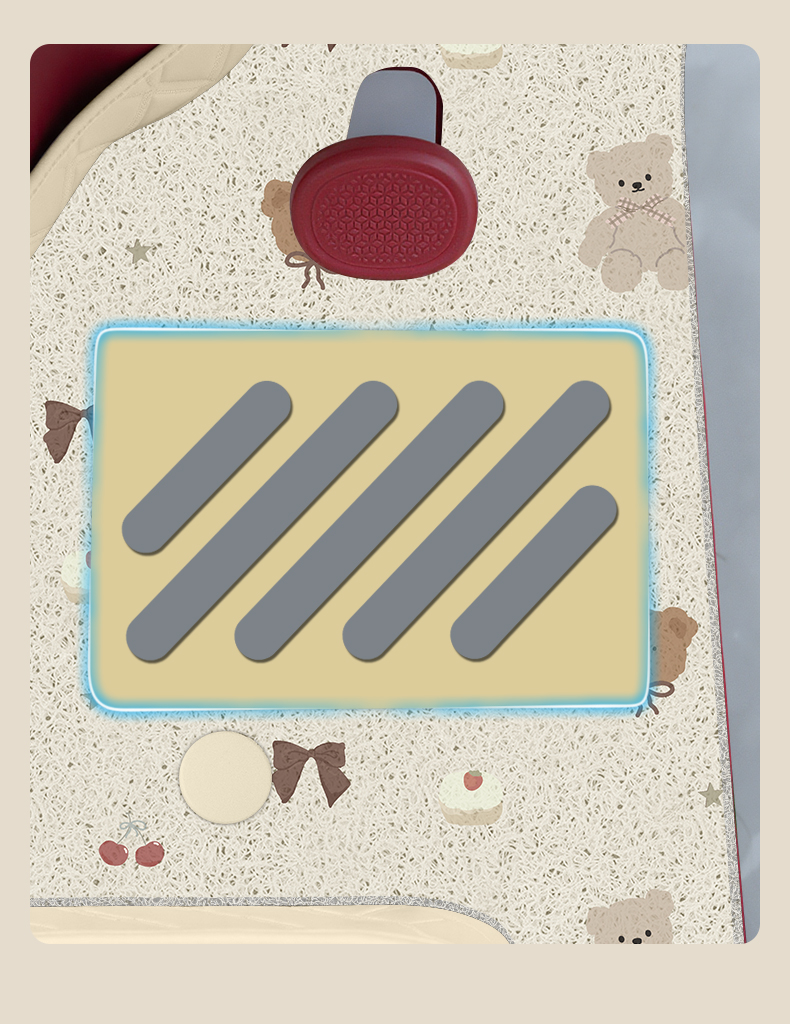 Suitable for Jinpeng Su7 Classic Version-B Electric Tricycle Foot Mat Jp800Dzk-16A Foot Mat Decorative Accessories