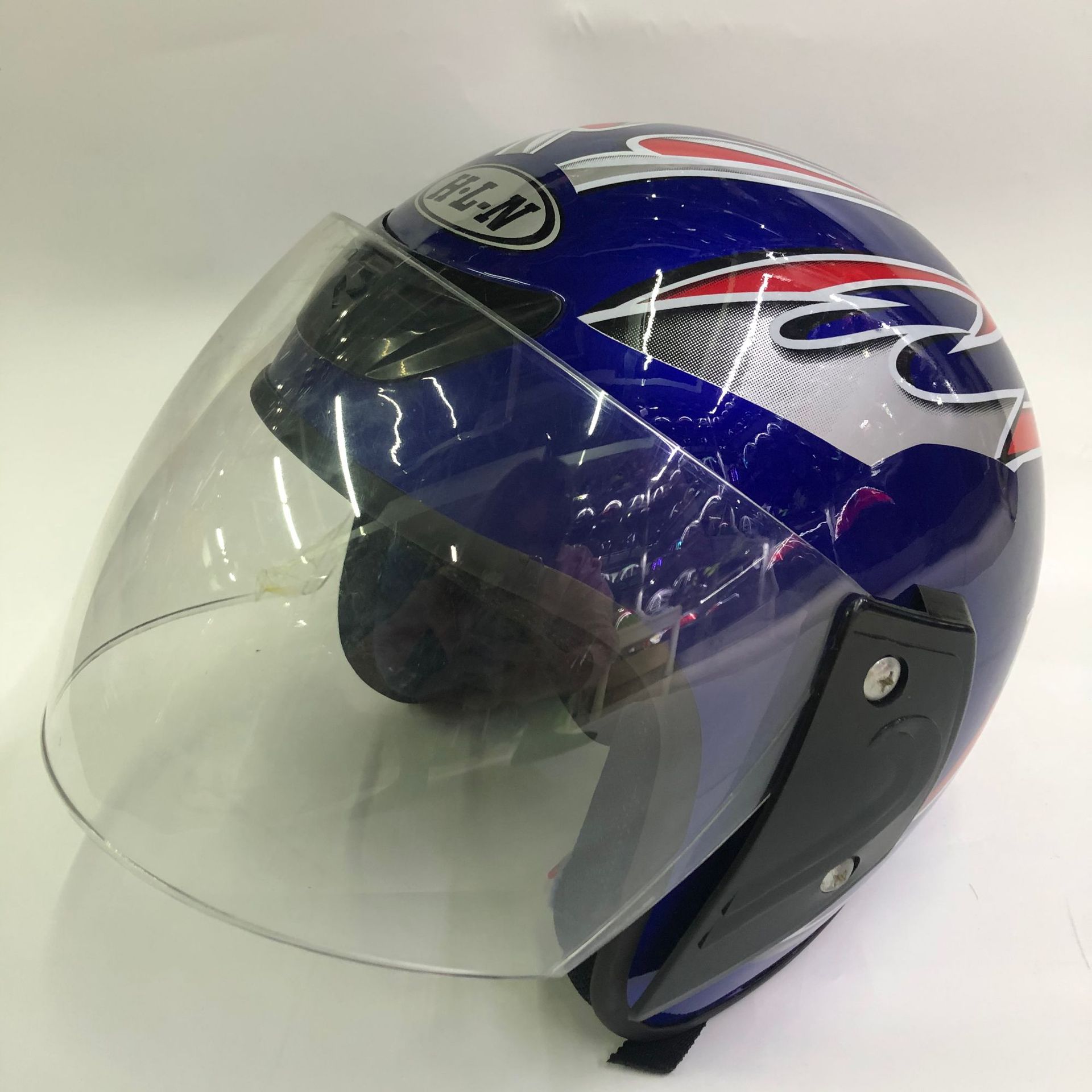 Casco Medio para Motocicleta de Polipropileno A Prueba de Viento para Deportes al Aire Libre
