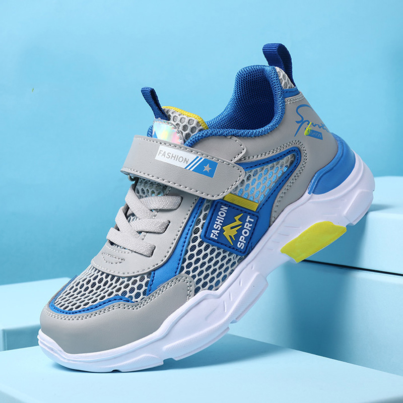 Boys' Shoes Big Children's Spring Boys' Trendy Casual Sneakers Summer Children's Light Running Shoes for Primary School Students