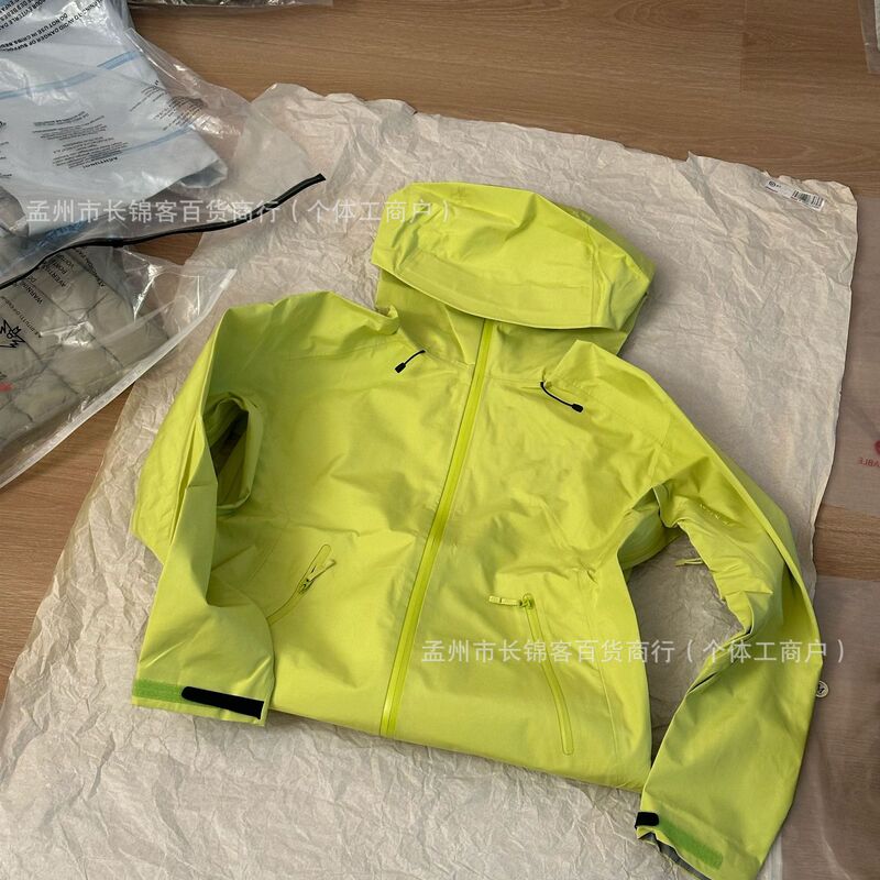 アウトドアレジャー防風防水LT通気フード付きハードシェル突撃服ジャケット貝栗粉クロスボーダーアマゾン|undefined