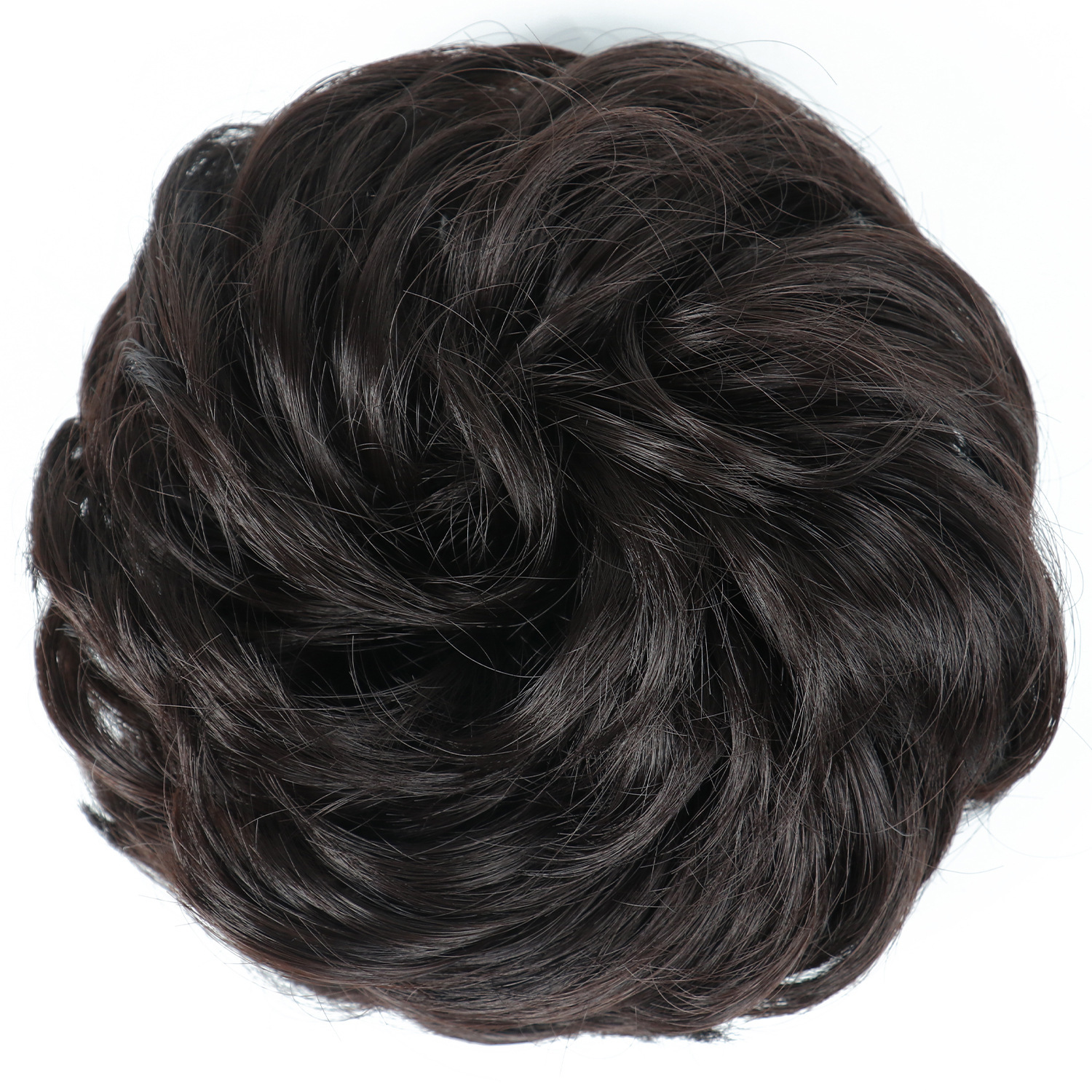 Anillo de pelo de cabeza de bola, peludo de pelo natural, anillo de pelo de cabeza de bola, barba larga