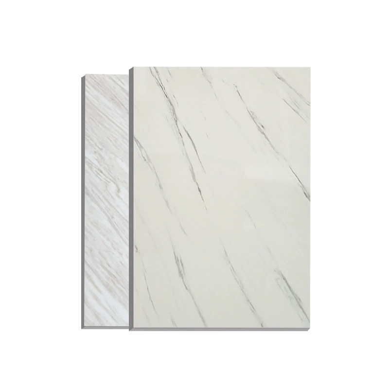 Плитка из алюминиево-пласт de board wholesale stone pattern UV plastic board advertising signboard Monochrome decorative panel marble patterns fireproof board