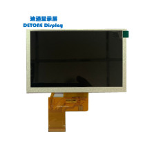 性价比高 5寸IPS TFT液晶显示屏 40PIN RGB接口 800X480点阵屏