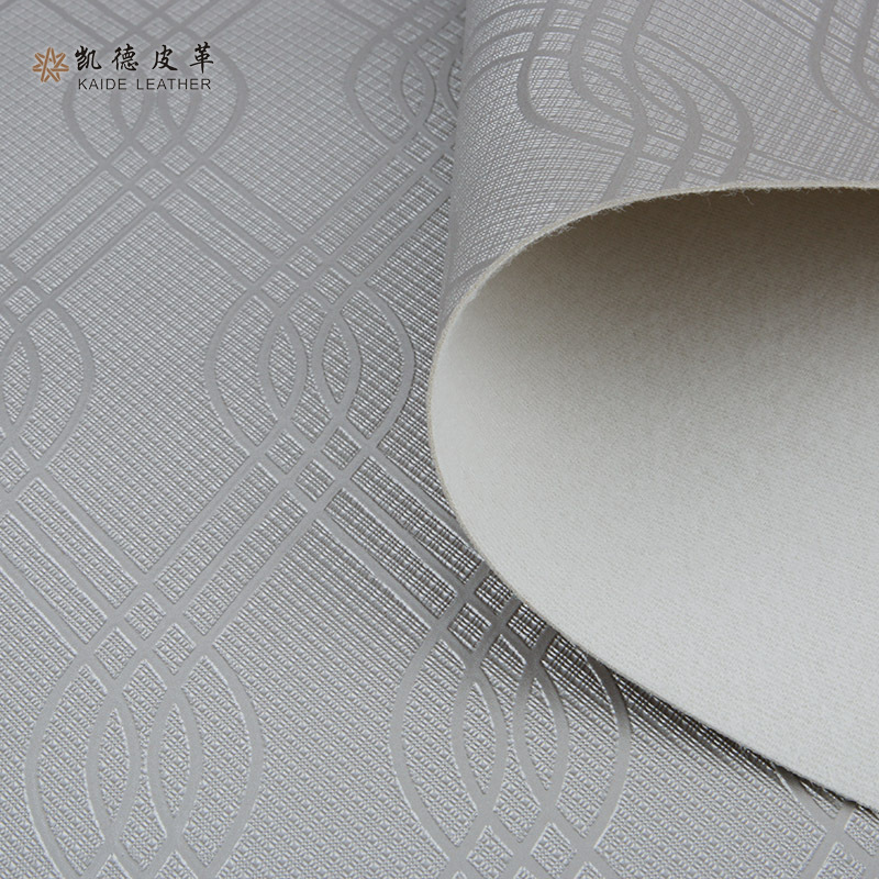 厂家直销半PU环保阻燃装饰皮革 床头背景墙移门刺绣软包硬包皮雕