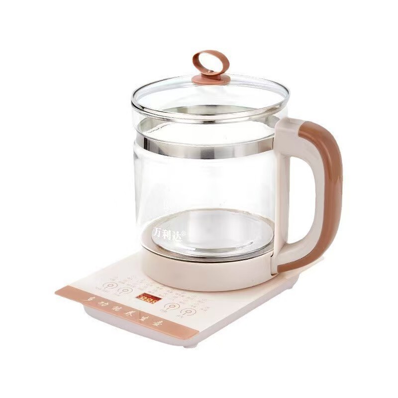 新型養生壺多機能1.8l茶煎薬壺全自動ガラス高温増厚花茶煮茶器|undefined