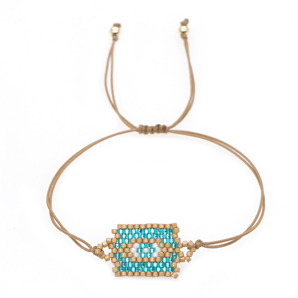new retro ethnic style miyuki beads woven geometric braceletpicture5