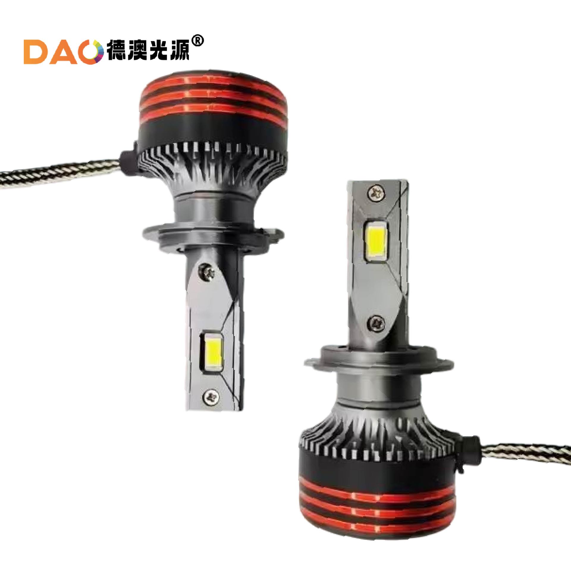 Nueva luz LED para coche M8, faro LED para coche de alta potencia 55W, faro de coche súper brillante H11H79005 image 4