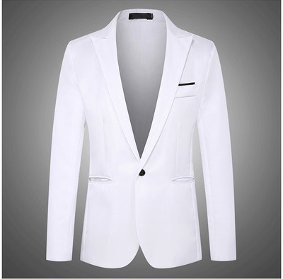 Chaqueta de primavera y otoño para hombre Traje casual de estilo coreano Chaqueta de hombre slim fit traje de negocios profesional Sina mejor hombre ropa formal