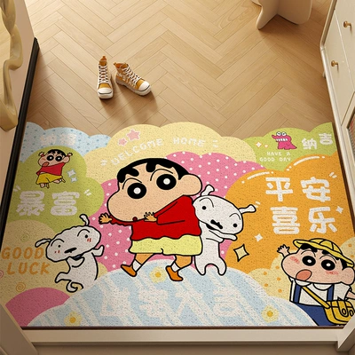 Mat 2026 New Cartoon Kitty, Avtomobil döşəmə paspasları - xiaoxin-is-out-of-school-4060cm-silk-circle