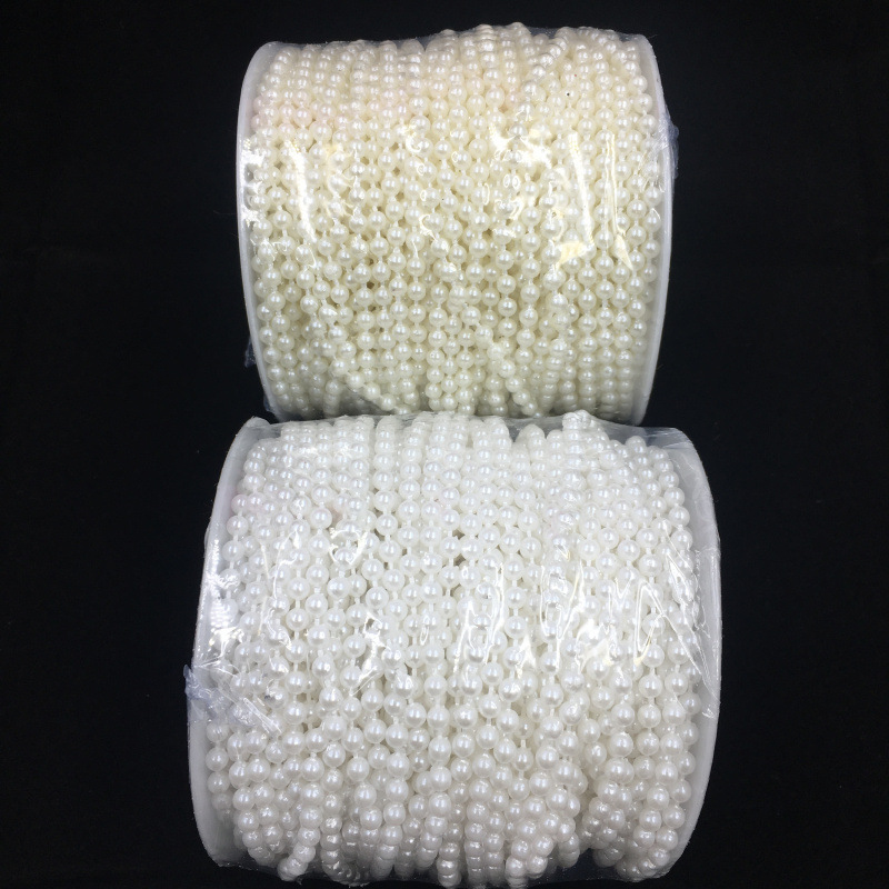 Plastic chain pearl handmade