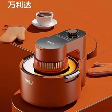 新款空气炸锅可视翻盖 全自动锅批发无油热风循 环炸锅无油烟批发