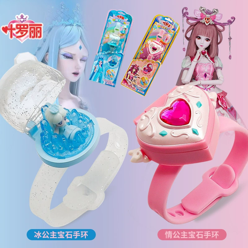 Children's bracelet for princess, diamond watch, accessory