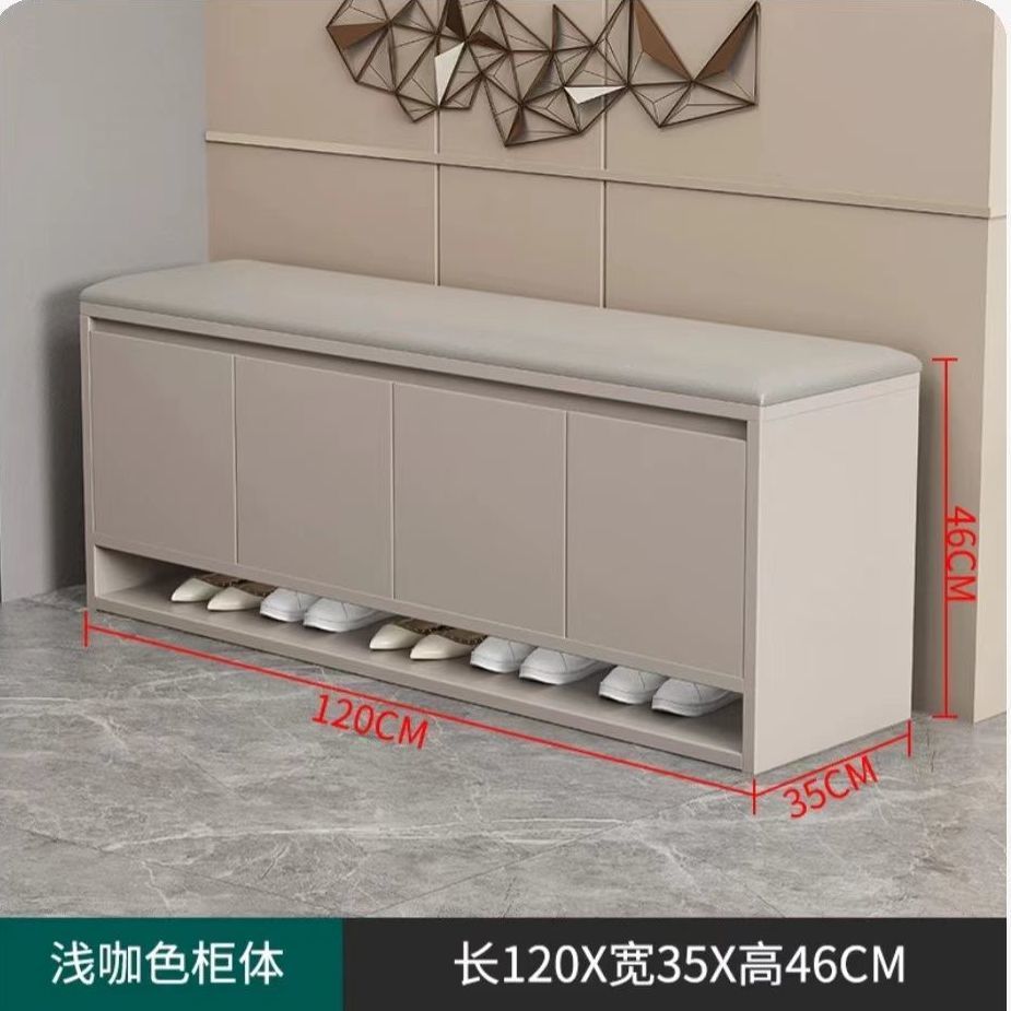Multi-Layer Shoe Rack Entry Shoe Cabinet Can Sit New Foyer Beauty Shop Solid Wood Shoe Cabinet Doorway Home Entrance Beauty