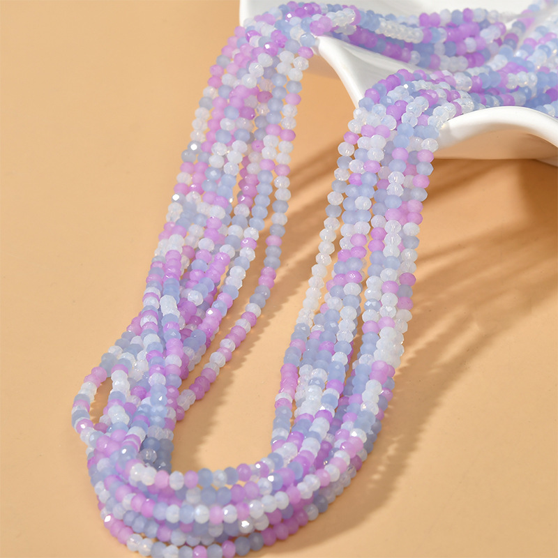 40g Weight Beads Jewelry Making Type Diameter 3mm Jewelry Making Size DIY Jewelry Accessories Classification 0.7mm Hole Size 165 Pieces Per Piece Quantity Artificial Crystal Material Solid Color Pattern Plating Design Simple Style Style 165 Pieces Per Piece Diameter 3mm 0.7mm Artificial Crystal Solid Color DIY Jewelry Accessories Beads 10