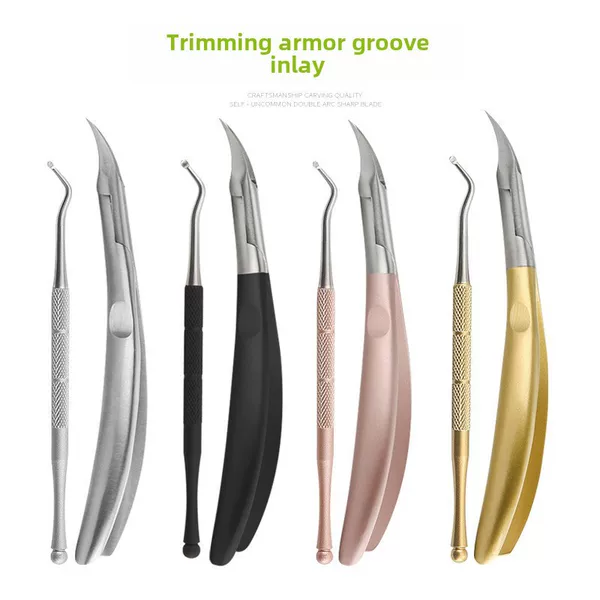 Manufacturer's Ready-Made Pedicure Ingrown Nail Scissors, Nail Groove Pliers, Nail Picker Set, Hawkbill Pliers, Toenail Dead Skin Scissors